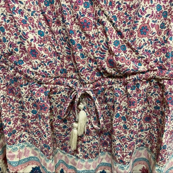 American Eagle Boho Sleeveless Romper Size XL - Picture 5 of 9